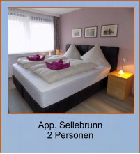 App. Sellebrunn 2 Personen
