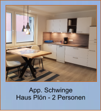 App. Schwinge  Haus Plön - 2 Personen