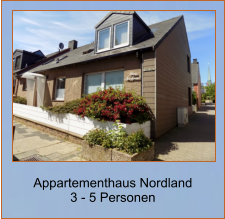 Appartementhaus Nordland 3 - 5 Personen